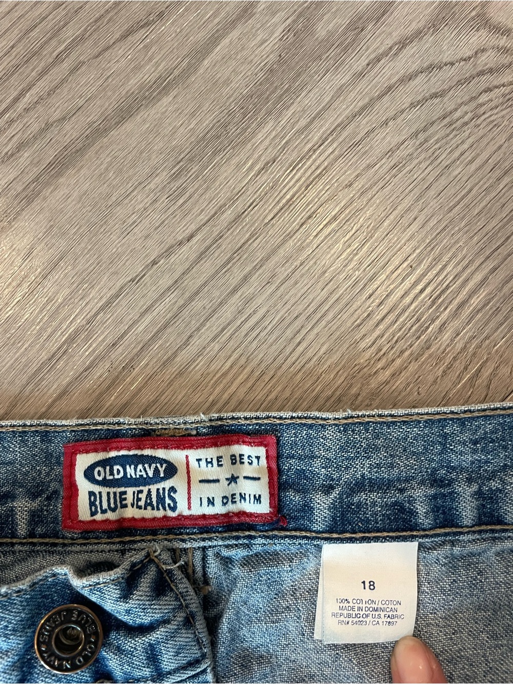 Old Navy Relaxed Light Blue Carpenter Jeans - Picture 3 of 12